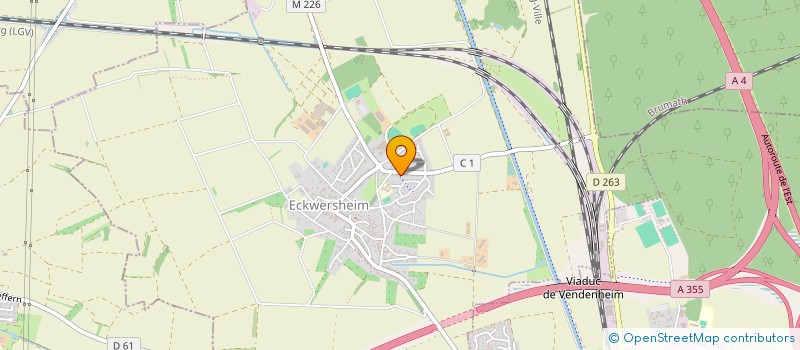 localisation de l'entreprise CASA PADEL CINCO  VENDENHEIM