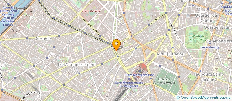 localisation de l'entreprise CASA PASTEUR à PARIS