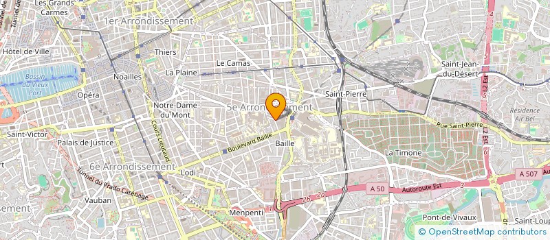 localisation de l'entreprise CASA PERALDI à MARSEILLE