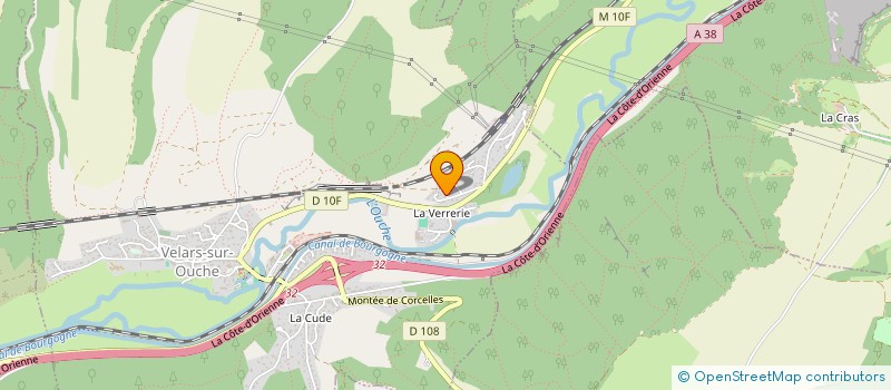 localisation de l'entreprise CASA PERL  VELARS-SUR-OUCHE