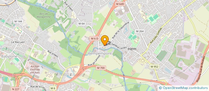 localisation de l'entreprise CASA PIERUCCI  HEM