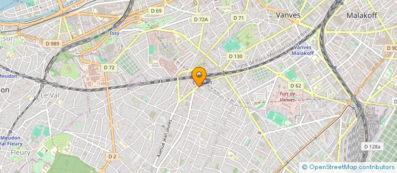 localisation de l'entreprise CASA PILATES à CLAMART