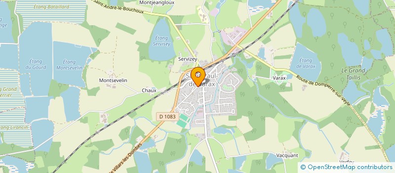 localisation de l'entreprise CASA PIPO  SAINT-PAUL-DE-VARAX