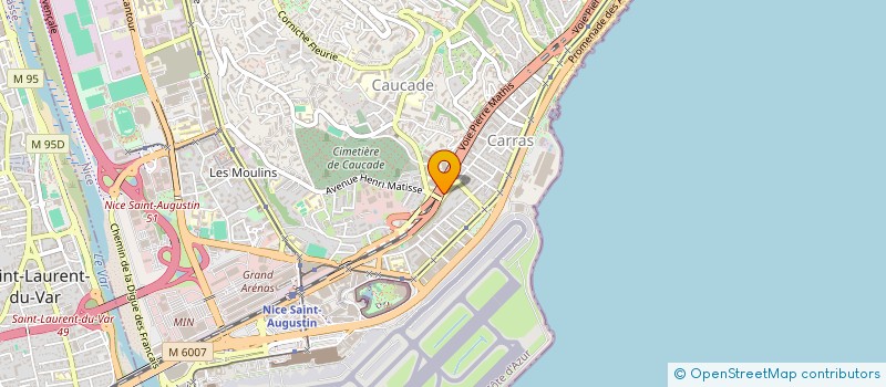 localisation de l'entreprise CASA PIQURE à NICE