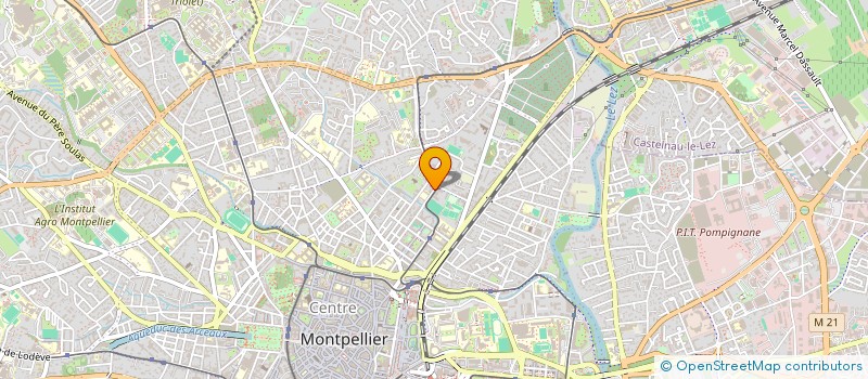 localisation de l'entreprise CASA PIVERT SAS à MONTPELLIER