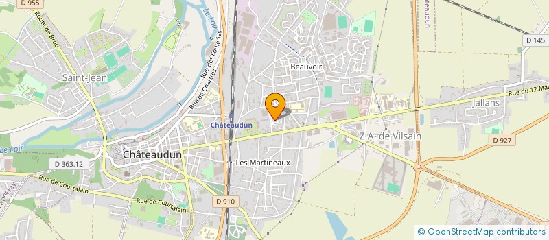 localisation de l'entreprise CASA PIZZA à CHATEAUDUN