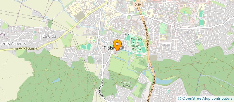 localisation de l'entreprise CASA PIZZA à PLAISIR