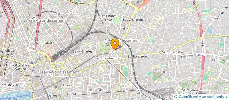 localisation de l'entreprise CASA PIZZA à MARSEILLE