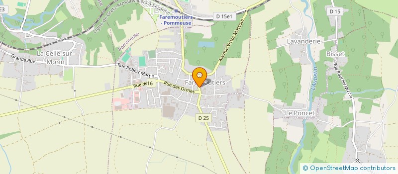 localisation de l'entreprise CASA PIZZA  FAREMOUTIERS