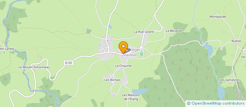 localisation de l'entreprise CASA PIZZA à QUARRE-LES-TOMBES