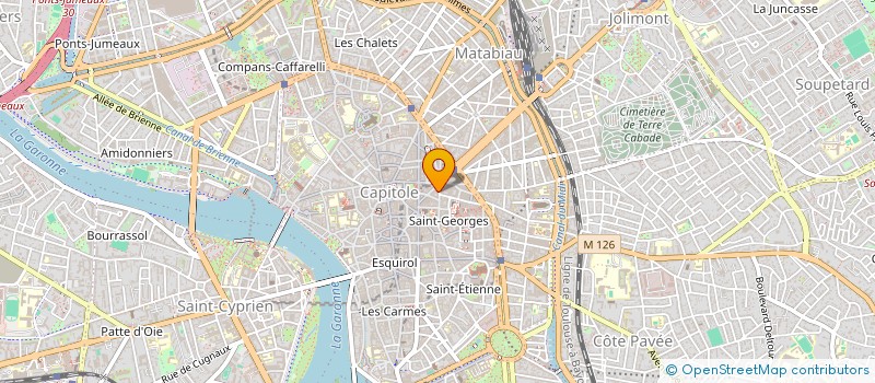 localisation de l'entreprise CASA PLATRERIE  TOULOUSE