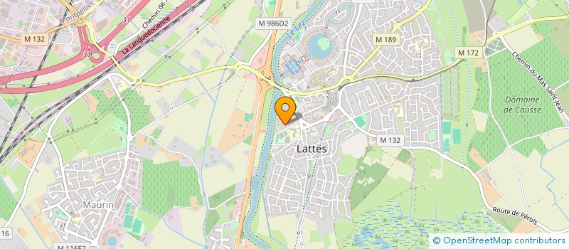 localisation de l'entreprise CASA PLAYA à LATTES