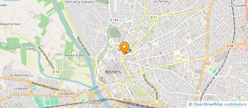 localisation de l'entreprise CASA PORTUGUESA à BEZIERS