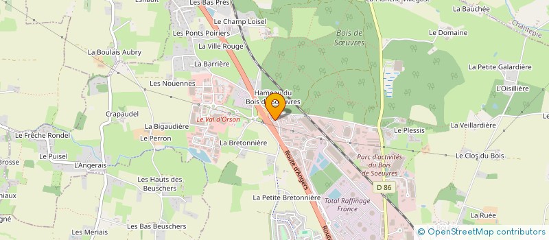 localisation de l'entreprise CASA PREMIUM  VERN-SUR-SEICHE