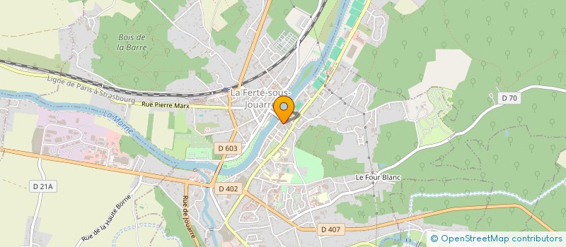 localisation de l'entreprise CASA PRESTO à LA FERTE-SOUS-JOUARRE