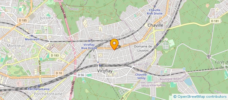 localisation de l'entreprise CASA PRESTO  VIROFLAY