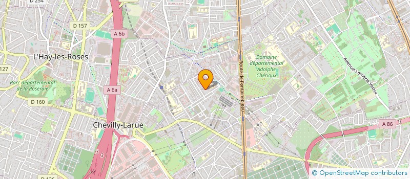 localisation de l'entreprise CASA PRIMEURS  CHEVILLY-LARUE