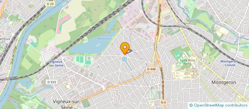 localisation de l'entreprise CASA PRONTO à VIGNEUX-SUR-SEINE