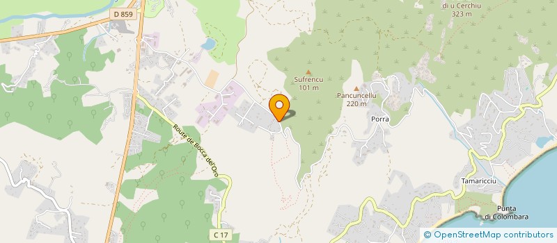 localisation de l'entreprise CASA PYN à PORTO-VECCHIO