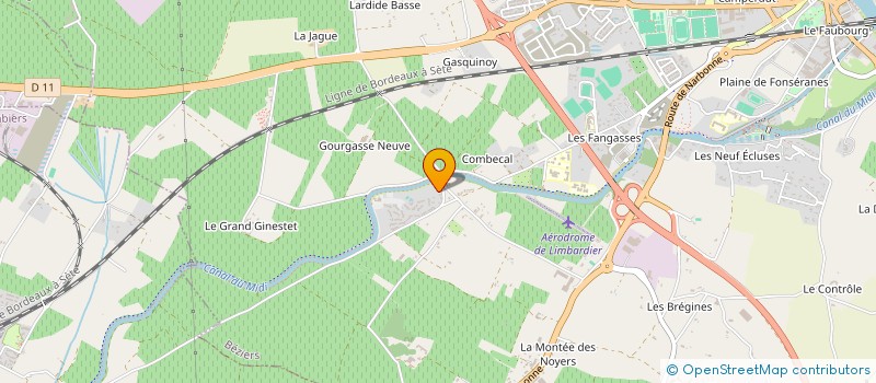 localisation de l'entreprise CASA QUEZEL à BEZIERS