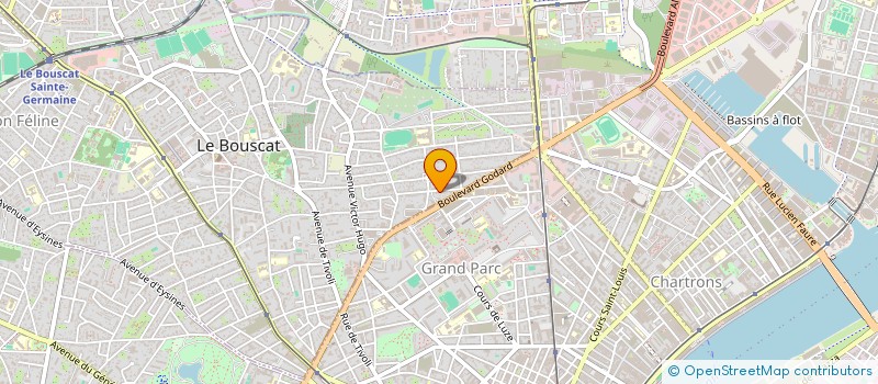 localisation de l'entreprise CASA R  LE BOUSCAT