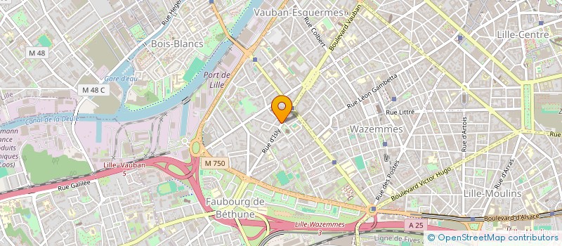 localisation de l'entreprise CASA RAMA à LILLE