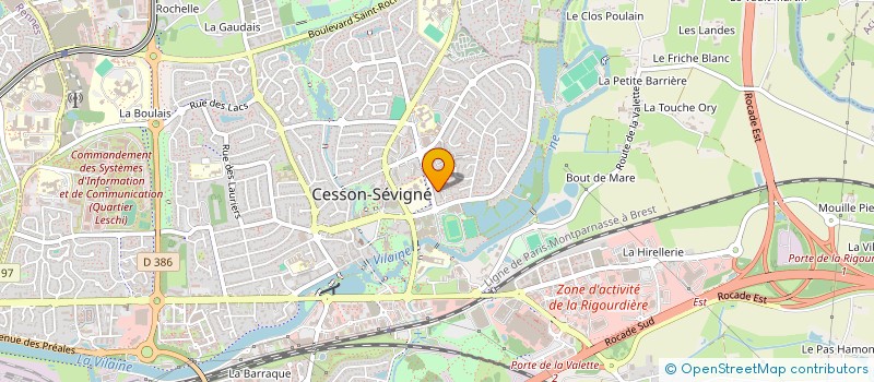 localisation de l'entreprise CASA REEMPLOI à CESSON-SEVIGNE