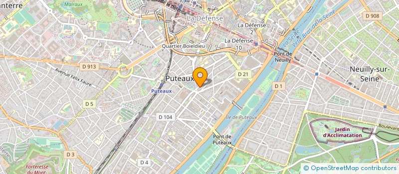 localisation de l'entreprise CASA RENOVISTA  PUTEAUX