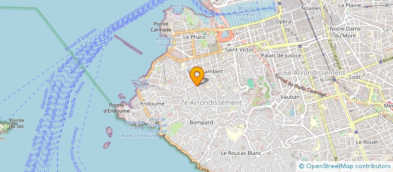 localisation de l'entreprise CASA ROMA à MARSEILLE