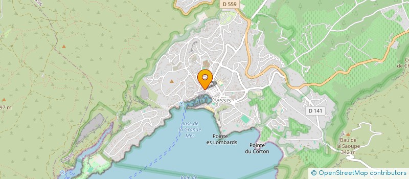 localisation de l'entreprise CASA ROMA à CASSIS