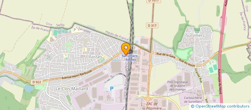 localisation de l'entreprise CASA ROSINA  FOSSES