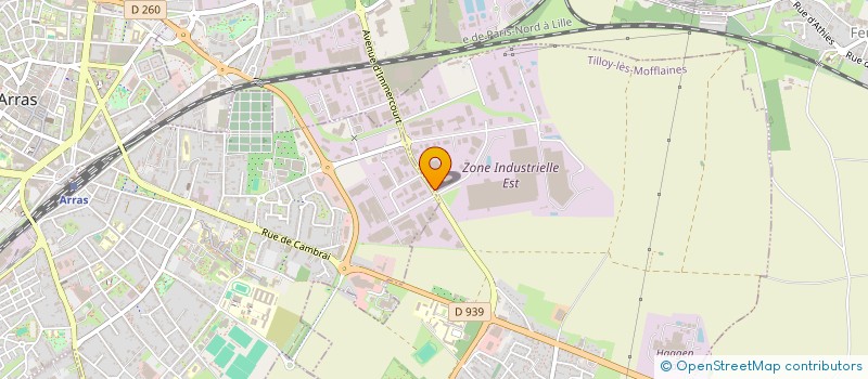 localisation de l'entreprise CASA SERVICE MACHINE à TILLOY-LES-MOFFLAINES