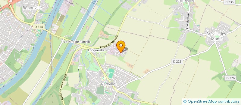 localisation de l'entreprise CASA SERVICES  RANVILLE