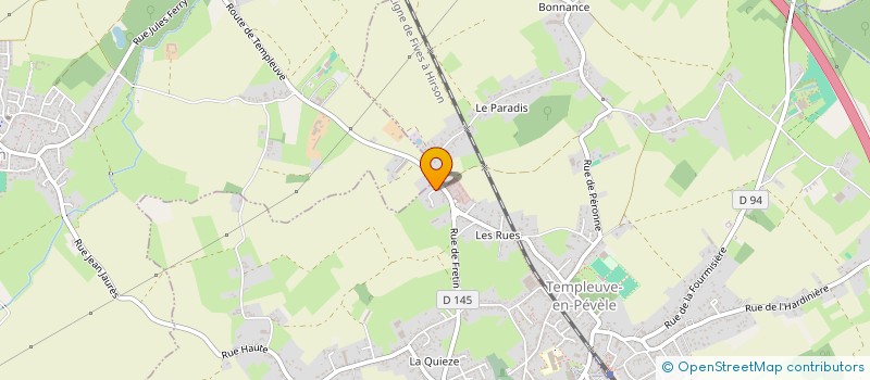 localisation de l'entreprise CASA SOALA  TEMPLEUVE-EN-PEVELE