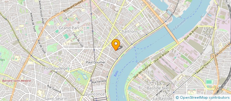 localisation de l'entreprise CASA SOCA  BORDEAUX