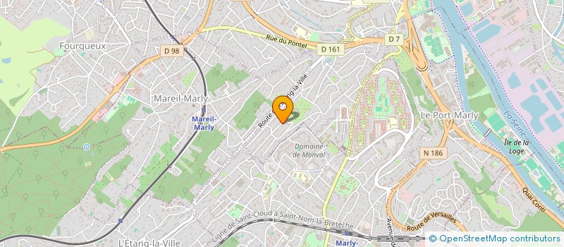 localisation de l'entreprise CASA STELLA  LE PECQ