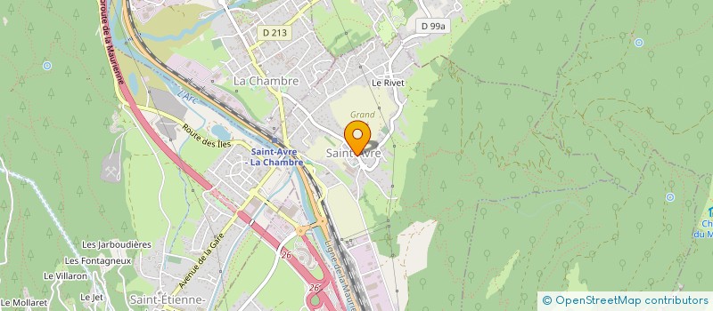 localisation de l'entreprise CASA STEPH'ANNA  SAINT-AVRE