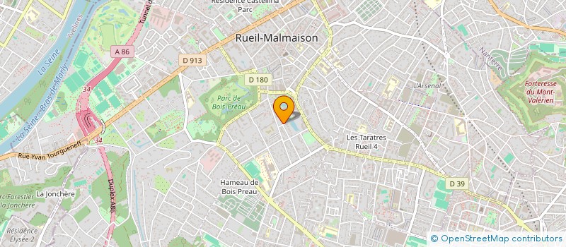 localisation de l'entreprise CASA SULANA à RUEIL-MALMAISON
