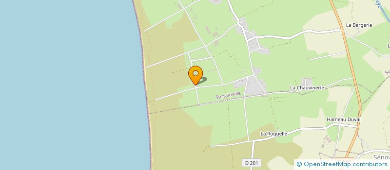 localisation de l'entreprise CASA SUZANNE  SURTAINVILLE