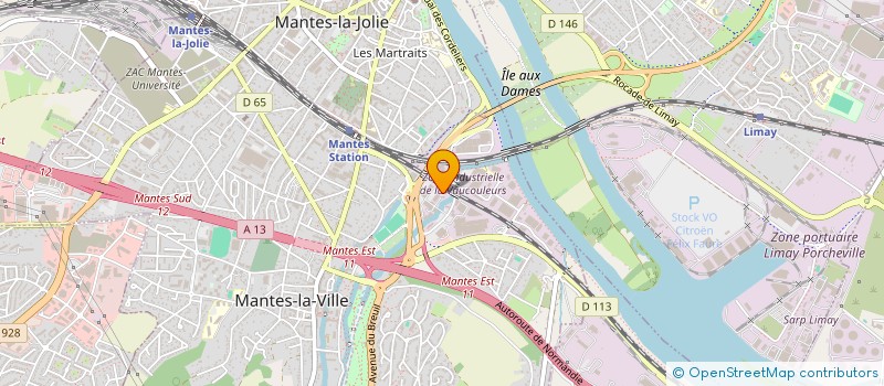 localisation de l'entreprise CASA SWEET à MANTES-LA-VILLE