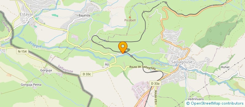 localisation de l'entreprise CASA SWEET PRO  SAILLAGOUSE