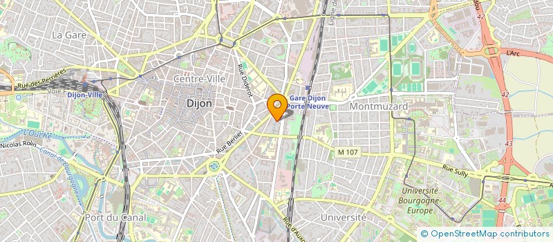localisation de l'entreprise CASA UNDER  DIJON