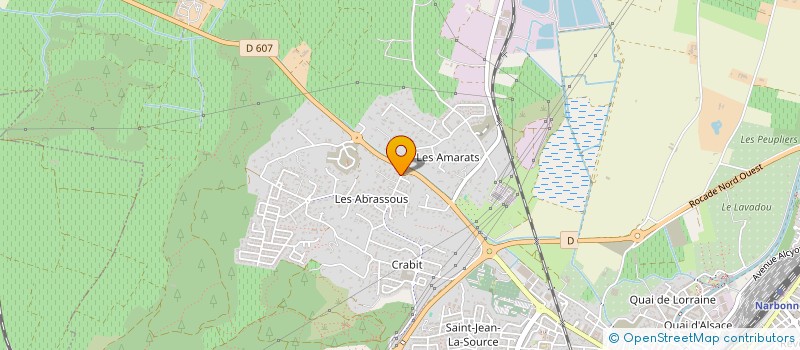 localisation de l'entreprise CASA UVAE  NARBONNE