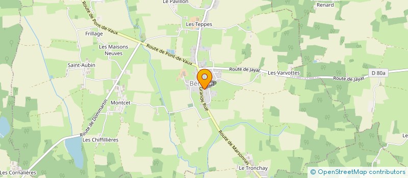 localisation de l'entreprise CASA VAL FAB  BEREZIAT