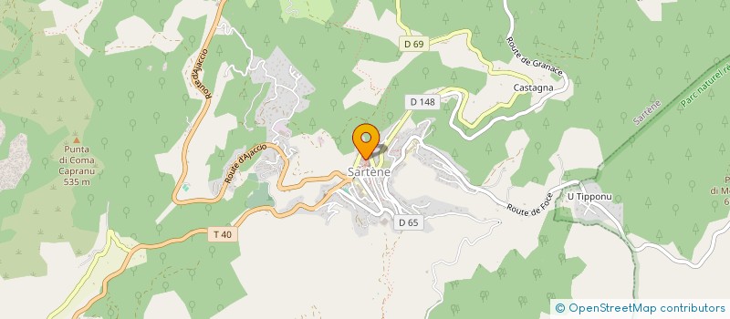 localisation de l'entreprise CASA VECCHIA à SARTENE