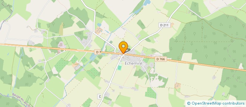 localisation de l'entreprise CASA VENTURINI  BAUGE-EN-ANJOU