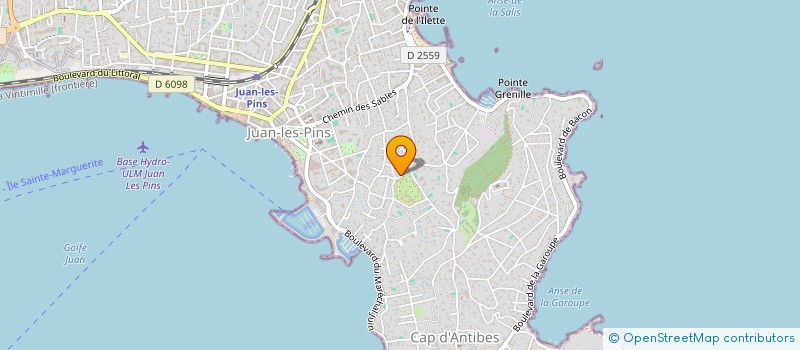 localisation de l'entreprise CASA VERA à ANTIBES