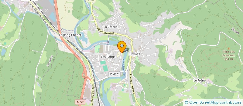 localisation de l'entreprise CASA VERDE  ELOYES