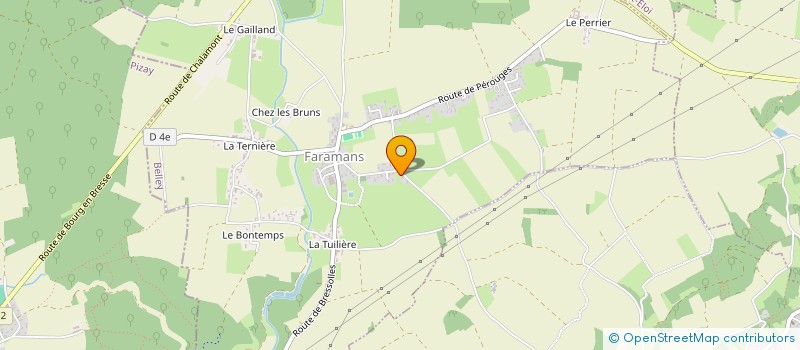 localisation de l'entreprise CASA VIALE LUMIERE  FARAMANS