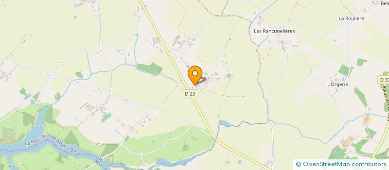 localisation de l'entreprise CASA'VILL  LA BOISSIERE-DE-MONTAIGU